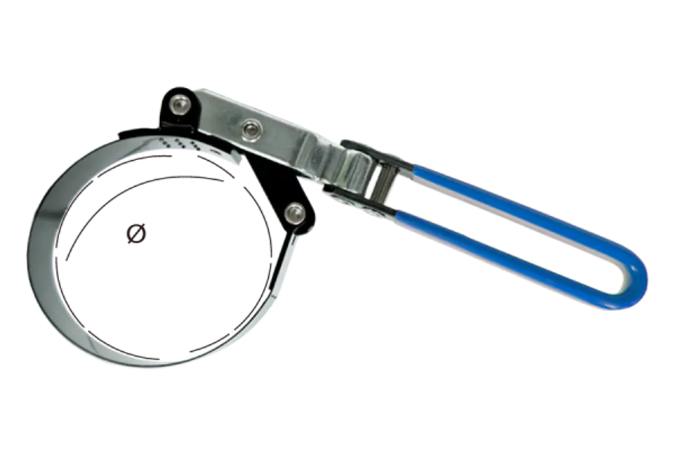 ⁨PRZEGUBOWY KLUCZ TAŚMOWY DO FILTRA OLEJU 110 - 121mm King Tony⁩ w sklepie Wasserman.eu