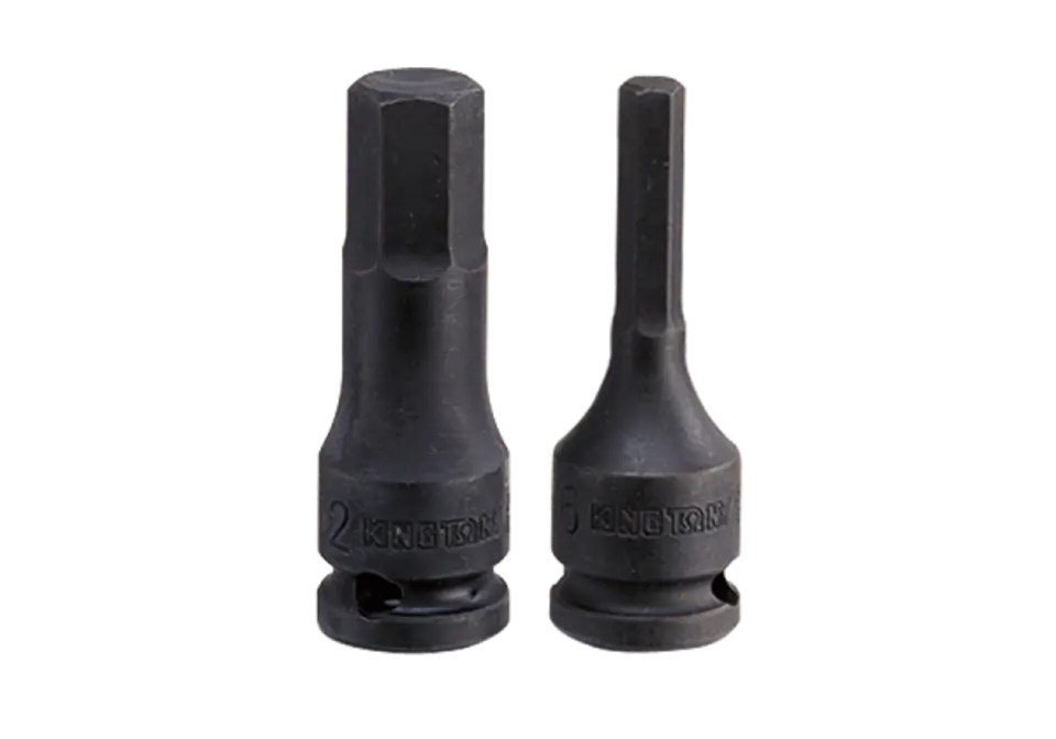 ⁨NASADKA UDAROWA Z KOŃCÓWKĄ HEX 3/8" 3/8" x 55mm King Tony⁩ w sklepie Wasserman.eu