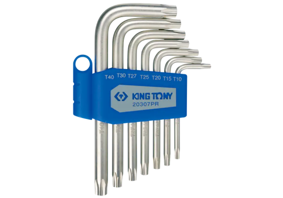 ⁨ZESTAW IMBUSÓW 7 szt. 1143 - TORX T10 - T40 King Tony⁩ w sklepie Wasserman.eu