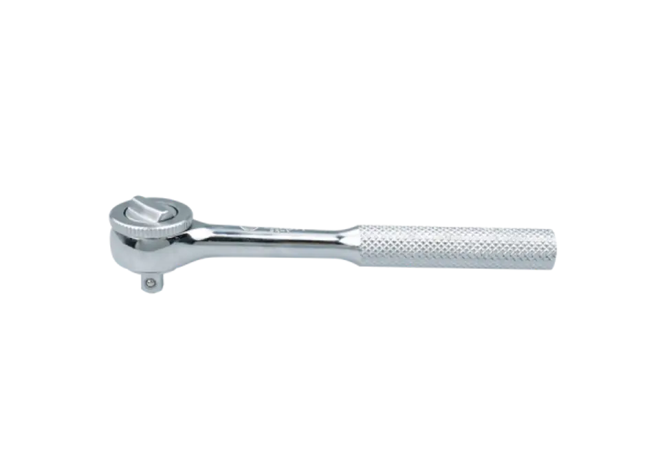 ⁨GRZECHOTKA 1/4", 45 ZĘBÓW, 140 mm UCHWYT MOLETOWANY King Tony⁩ w sklepie Wasserman.eu