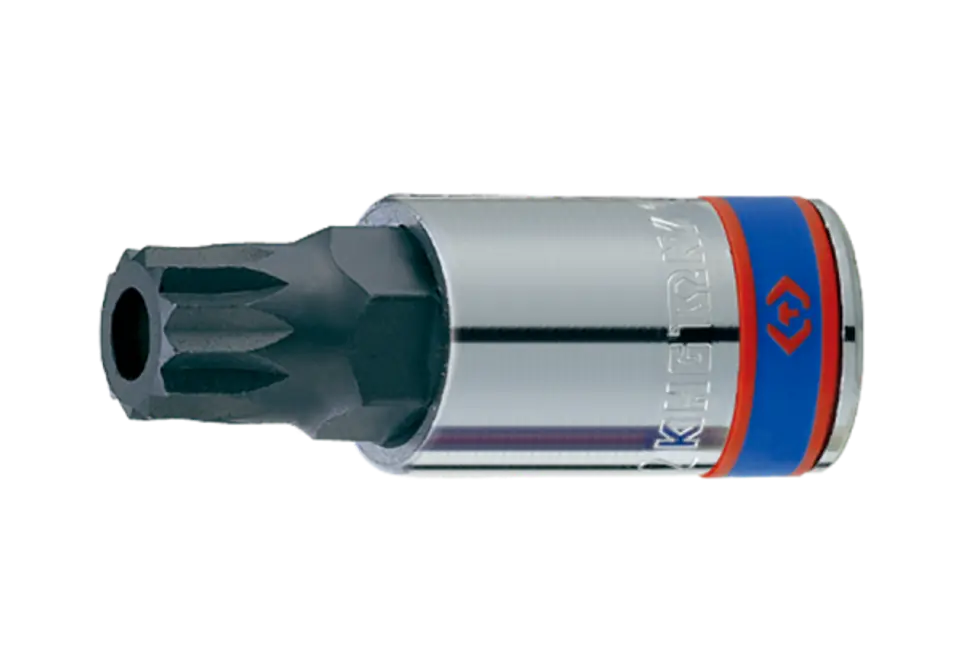 ⁨NASADKA KRÓTKA 1/2" Z KOŃCÓWKĄ SPLINE M18 x 66 mm King Tony⁩ w sklepie Wasserman.eu
