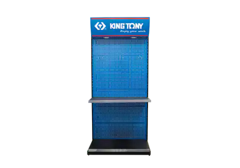 ⁨REGAŁ EKSPOZYCYJNY Z PODŚWIETLENIEM "KING-TONY" 1000 x 500 x 2200mm King Tony⁩ w sklepie Wasserman.eu