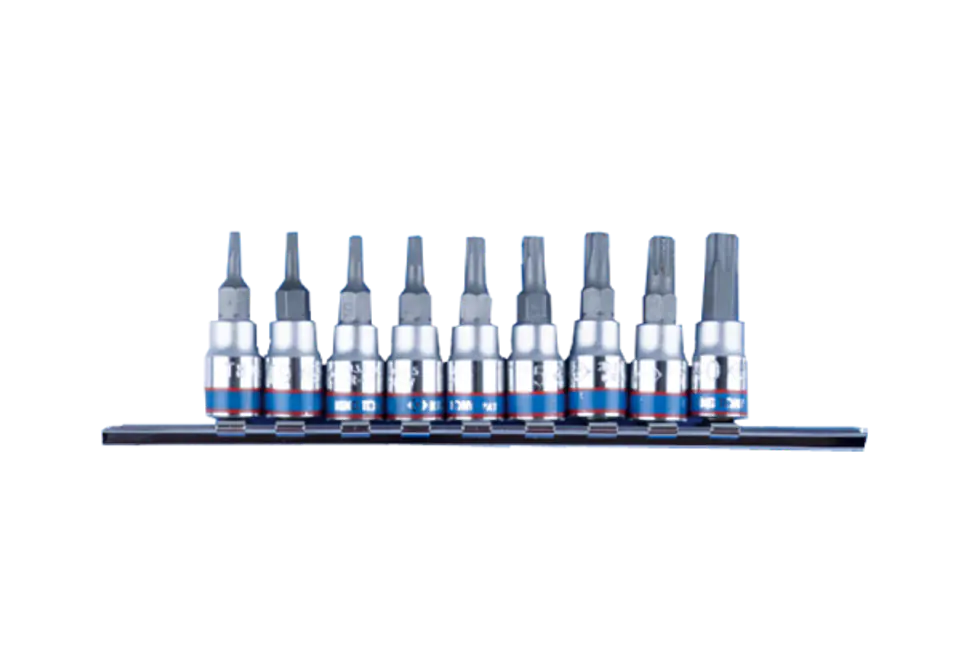 ZESTAW NASADEK 1/4" TORX 9 szt., 2033 T8 - T40, King Tony w sklepie Wasserman.eu