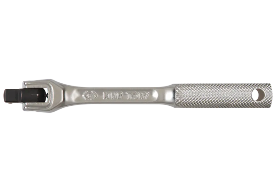 ⁨POKRĘTŁO ŁAMANE 1/4" 130mm, CHROM King Tony⁩ w sklepie Wasserman.eu