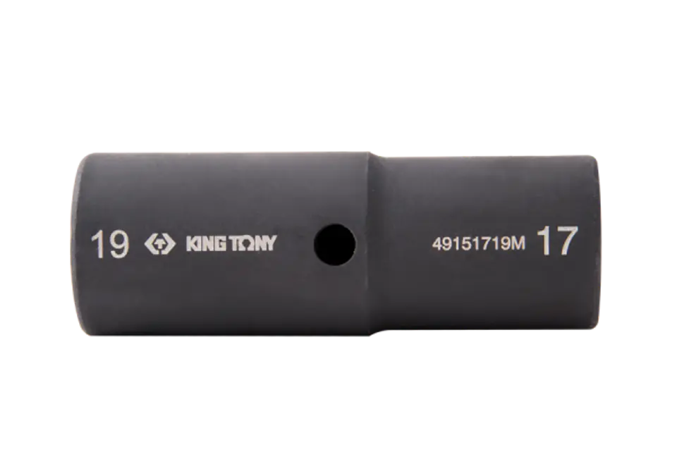 ⁨NASADKA UDAROWA DWUSTRONNA 1/2" 21mm / 23mm x 77mm, 6-kąt King Tony⁩ w sklepie Wasserman.eu