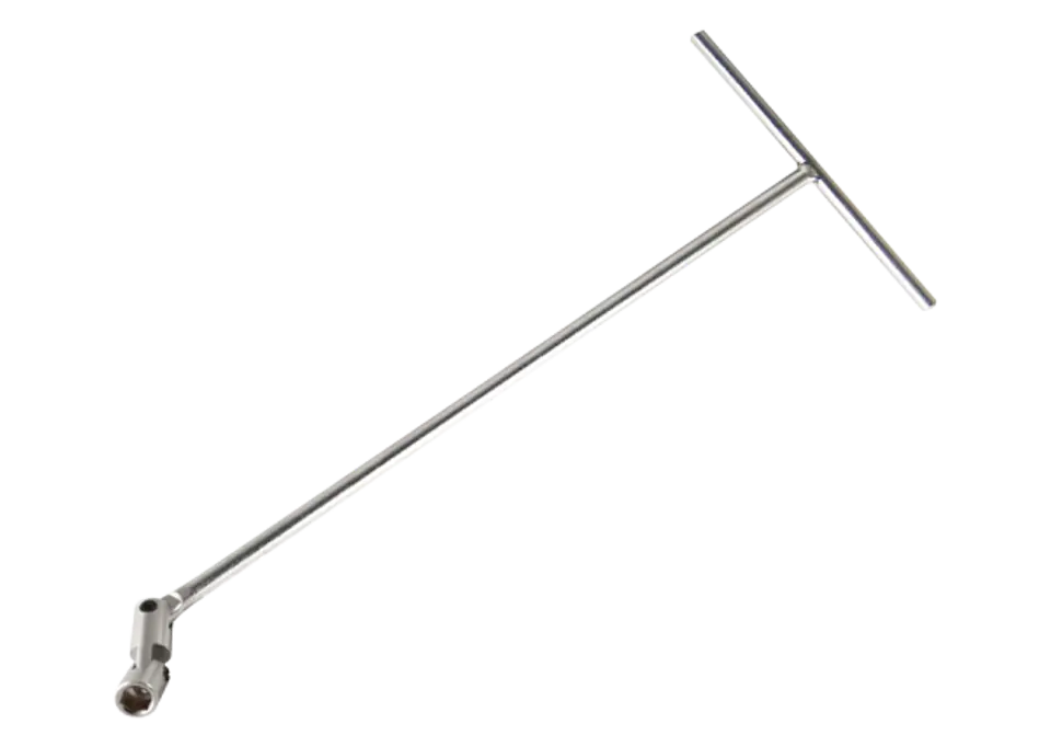 ⁨POKRĘTŁO PRZEGUBOWE TYPU "T" Z NASADKĄ 12mm x 400mm King Tony⁩ w sklepie Wasserman.eu