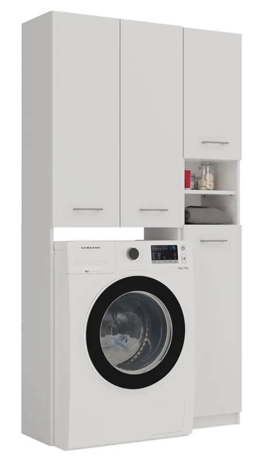 ⁨Topeshop ZESTAW MARPOL DD BIEL bathroom storage cabinet White⁩ at Wasserman.eu