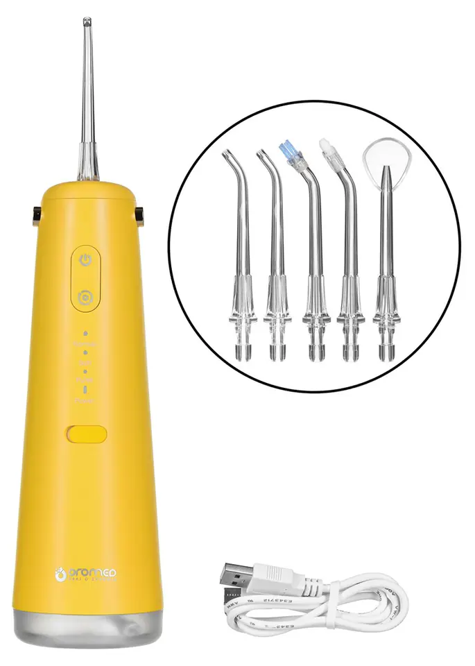 ⁨Professional Oral Irrigator Oromed ORO-X DENT YELLOW⁩ at Wasserman.eu