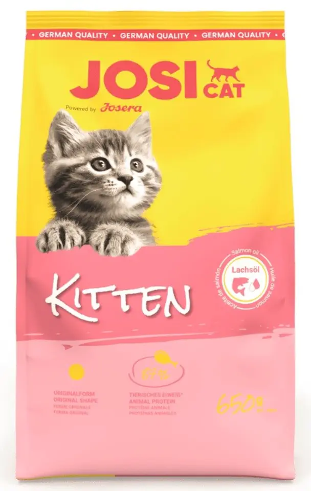 ⁨JOSERA JosiCat Kitten - dry cat food - 650 g⁩ at Wasserman.eu
