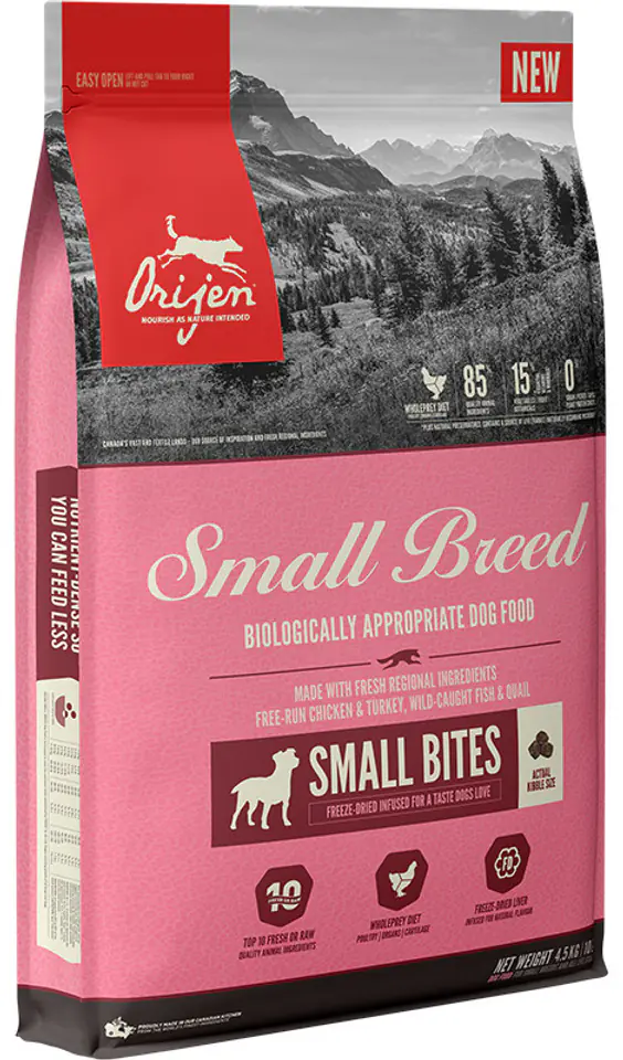 ⁨Orijen Small Breed Dog- Dry dog ​​food- 4,5 kg⁩ at Wasserman.eu