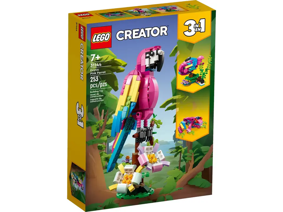 ⁨LEGO CREATOR 31144 EXOTIC PINK PARROT⁩ at Wasserman.eu