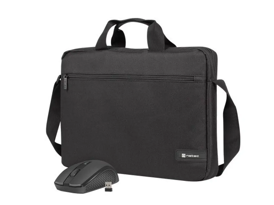 ⁨NATEC LAPTOP BAG WALLAROO 2 15.6" WITH MOUSE⁩ at Wasserman.eu