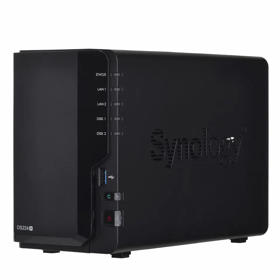 ⁨Synology DiskStation DS224+ NAS/storage server Desktop Ethernet LAN⁩ at Wasserman.eu