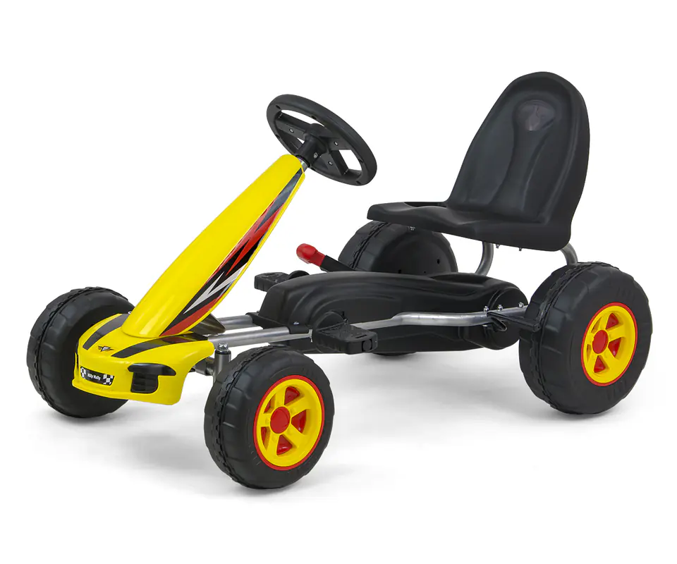 ⁨Gokart na pedały Viper Yellow⁩ w sklepie Wasserman.eu