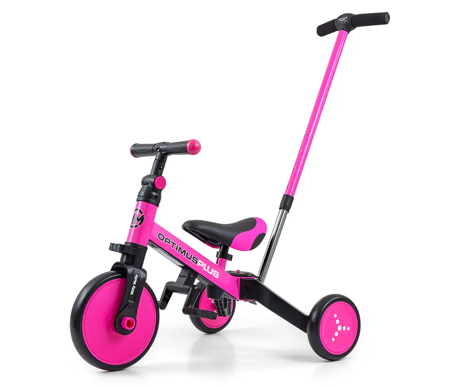 4-in-1 bike Optimus Plus pink/pink 5304 at Wasserman.eu