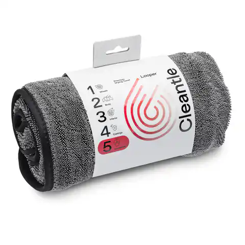 ⁨Cleantle Looper - ręcznik z mikrofibry do osuszania auta⁩ w sklepie Wasserman.eu