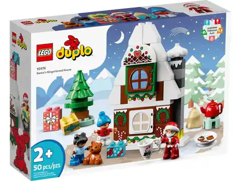 ⁨Lego DUPLO Piernikowy domek Świętego Mikołaja⁩ w sklepie Wasserman.eu