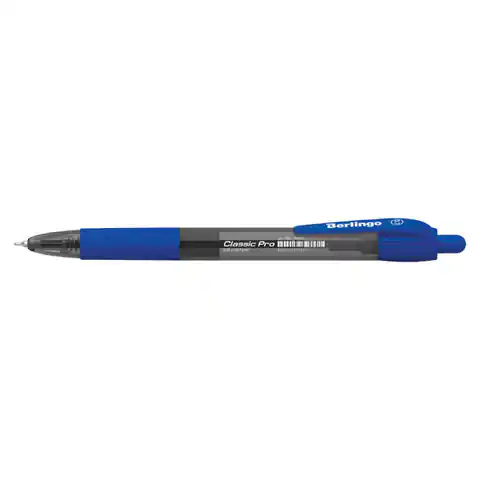 ⁨Berlingo, długopis automatyczny kulkowe, niebieskie, 12szt, 0.7mm, Classic Pro⁩ w sklepie Wasserman.eu