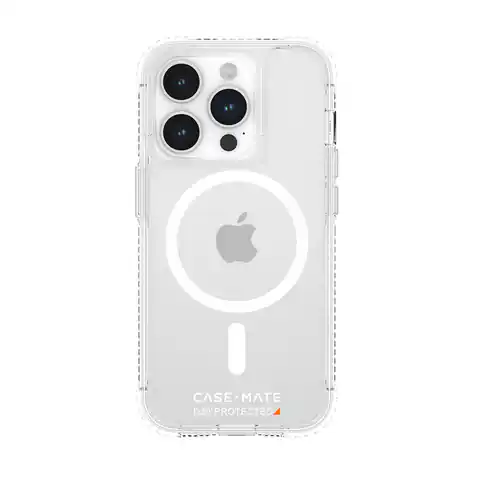 ⁨Case-Mate Ultra Tough Plus D3O MagSafe - Etui iPhone 15 Pro (Clear)⁩ w sklepie Wasserman.eu