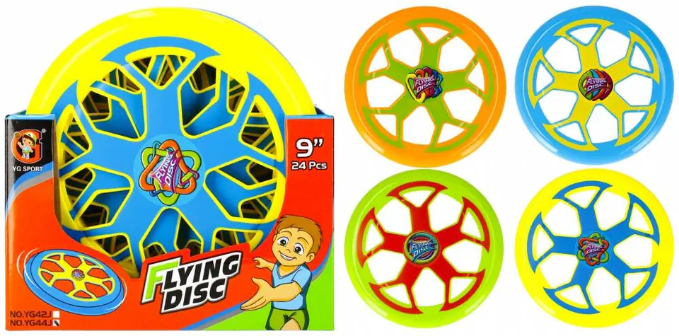 ⁨Dysk Latający 23 cm MEGA CREATIVE 458613⁩ w sklepie Wasserman.eu