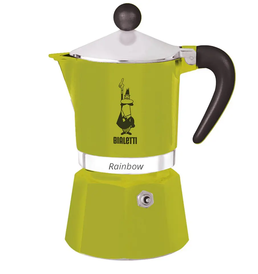 ⁨Bialetti Rainbow 0.27 L Aluminium, Thermoplastic⁩ at Wasserman.eu