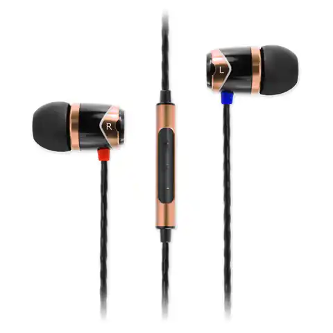 ⁨SoundMagic E10C złote - słuchawki przewodowe⁩ w sklepie Wasserman.eu