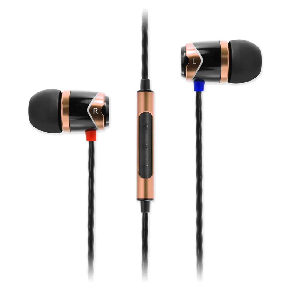 SoundMagic E10C złote - słuchawki przewodowe w sklepie Wasserman.eu