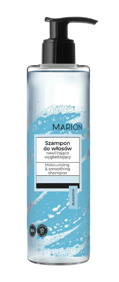 ⁨MARION Szampon do włosów nawilżająco-wygładzający BŁAWATEK 300 ml⁩ w sklepie Wasserman.eu