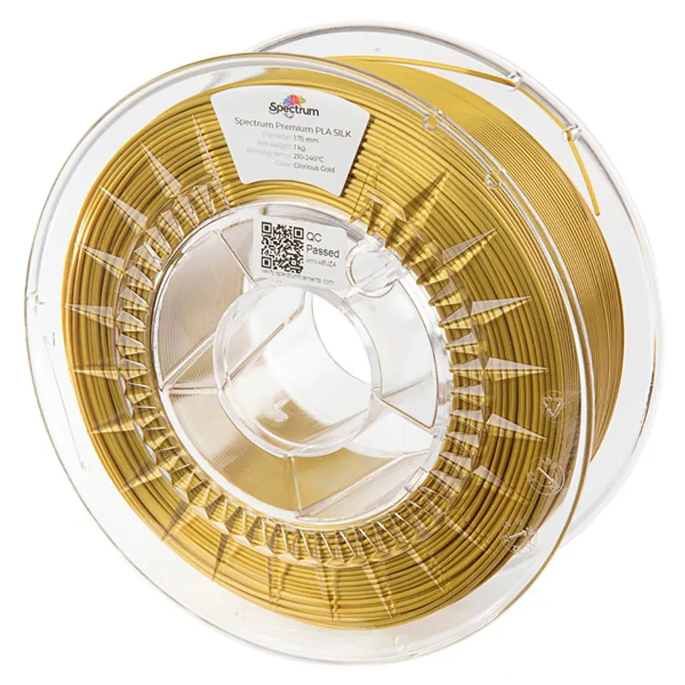 ⁨Spectrum 3D filament, PLA Silk, 1,75mm, 1000g, 80439, glorious gold⁩ w sklepie Wasserman.eu