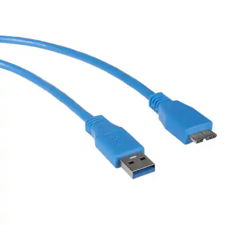 ⁨MCTV-586 46436 Przewód kabel USB 3.0 AM-microBM wtyk-wtyk 0,5m⁩ w sklepie Wasserman.eu