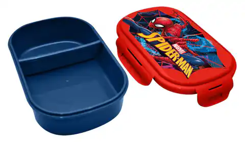 ⁨Spiderman Pudełko śniadaniowe + sztućce⁩ w sklepie Wasserman.eu