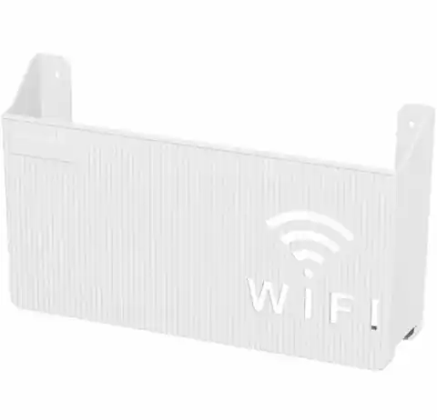 ⁨AG986 Uchwyt półka na router wifi biały⁩ w sklepie Wasserman.eu