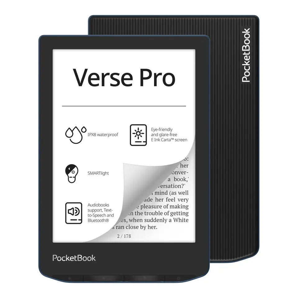 ⁨PocketBook Verse Pro (634) reader blue⁩ at Wasserman.eu