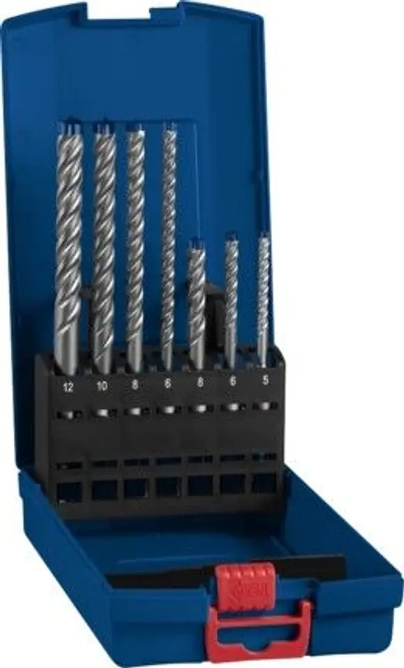 ZESTAW WIERTEŁ SDS-PLUS 7X. EXPERT SET 7PC w sklepie Wasserman.eu