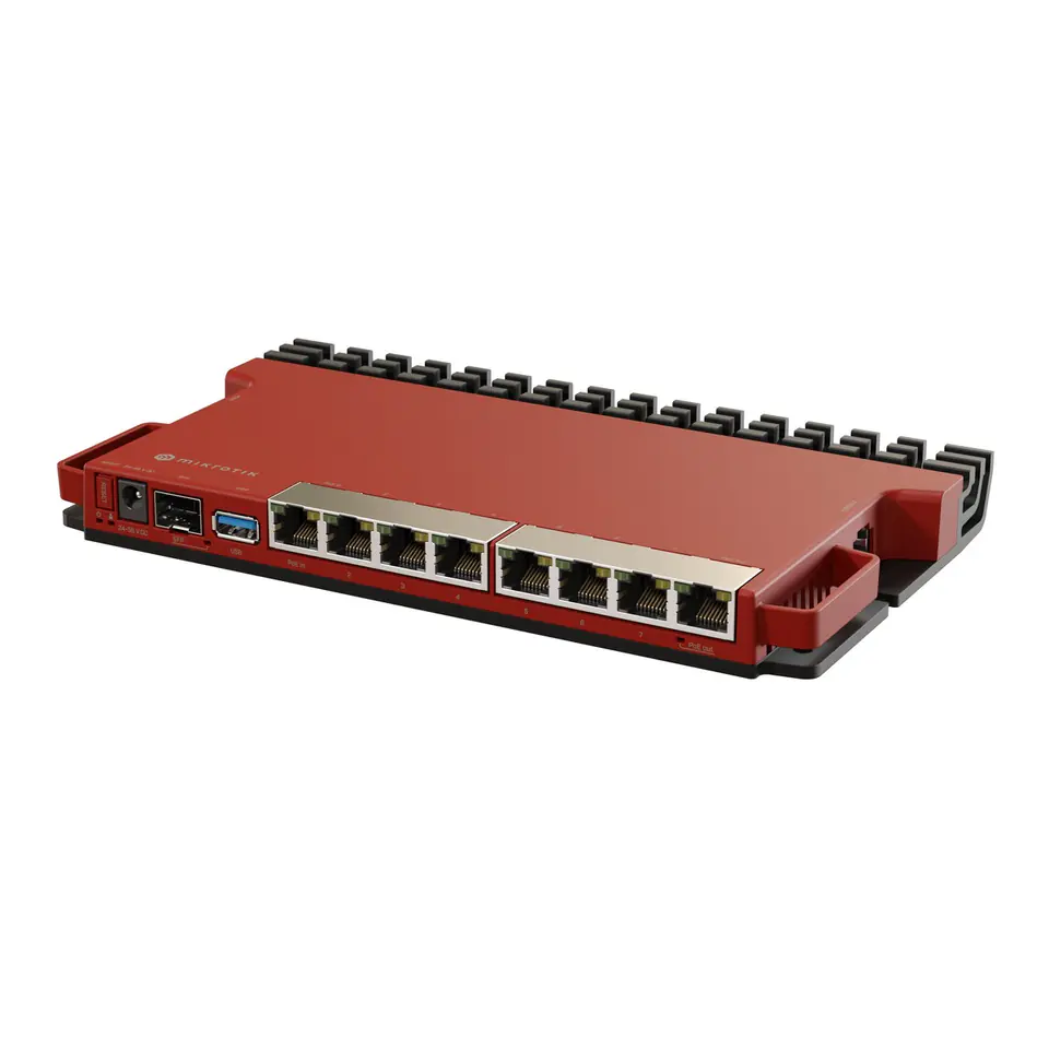 ⁨MIKROTIK L009UIGS-RM ROUTER, 2.5G SFP, 8X GBE⁩ w sklepie Wasserman.eu