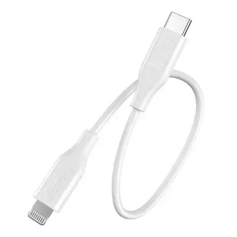 ⁨Kabel Choetech IP0040 USB-C do Lightning PD18/30W 1.2m (biały)⁩ w sklepie Wasserman.eu