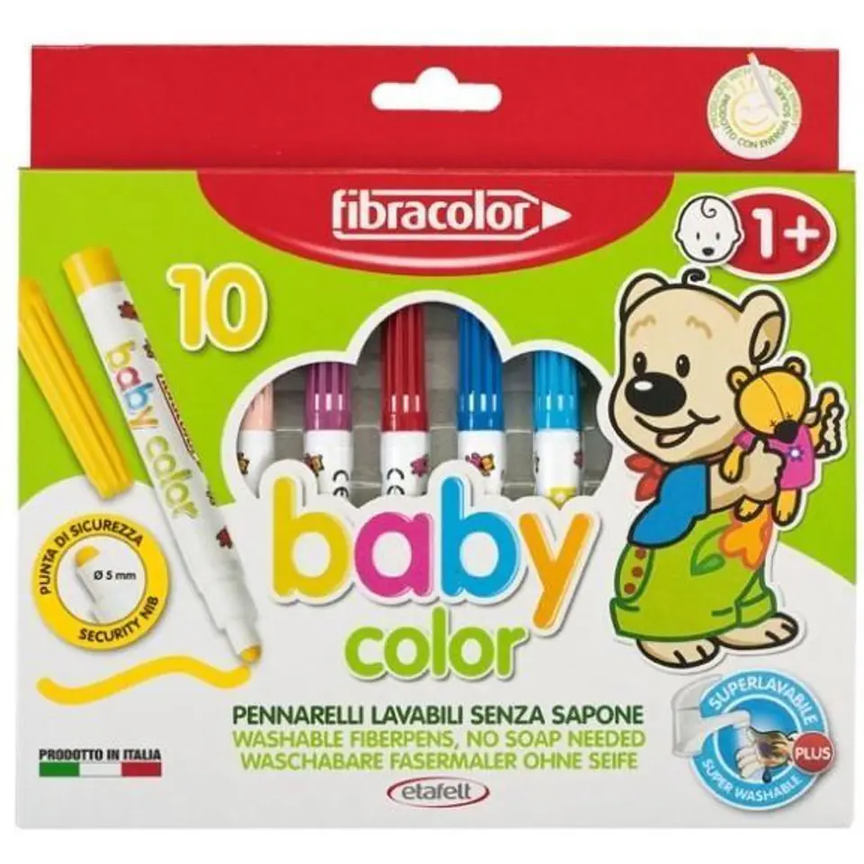 ⁨Mazaki BABYCOLOR*10 kol. FIBRACOLOR 977⁩ w sklepie Wasserman.eu