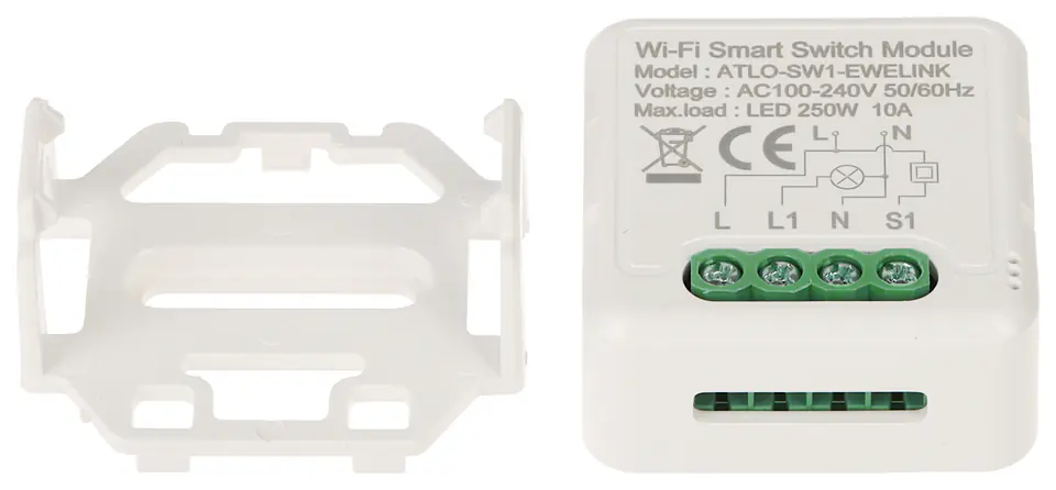 ⁨INTELIGENTNY STEROWNIK OŚWIETLENIA LED ATLO-SW1-EWELINK Wi-Fi, eWeLink⁩ w sklepie Wasserman.eu