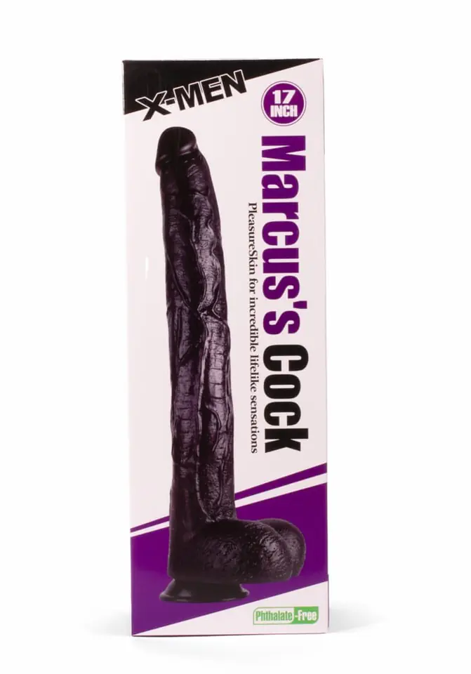 ⁨Dildo z przyssawką Marcus 43cm X-MEN⁩ w sklepie Wasserman.eu