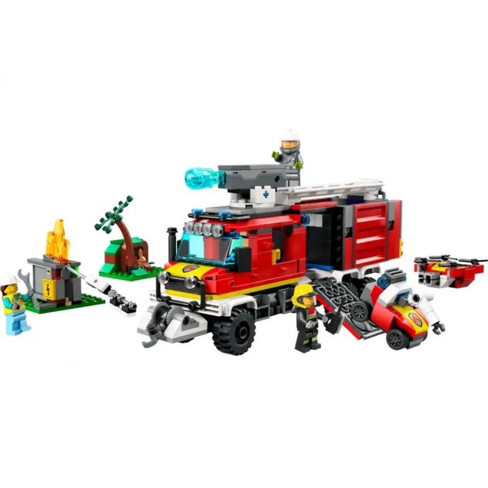 ⁨LEGO CITY 60374 FIRE COMMAND TRUCK⁩ at Wasserman.eu