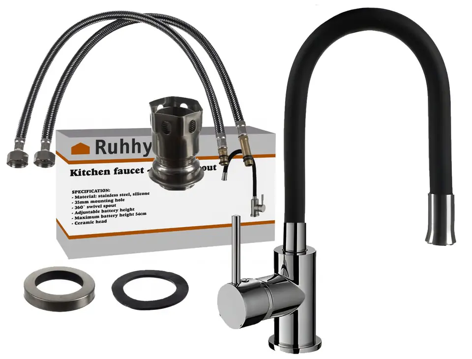 Bateria kuchenna, elastyczna wylewka Ruhhy 20760 w sklepie Wasserman.eu