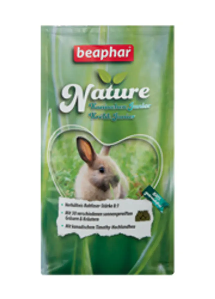 ⁨BEAPHAR NATURE RABBIT JUNIOR karma dla królików junior 750g⁩ w sklepie Wasserman.eu