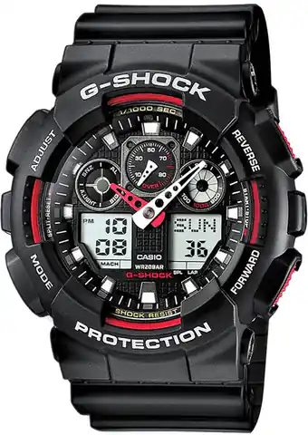 ⁨Zegarek Casio G-Shock GA-100-1A4ER⁩ w sklepie Wasserman.eu