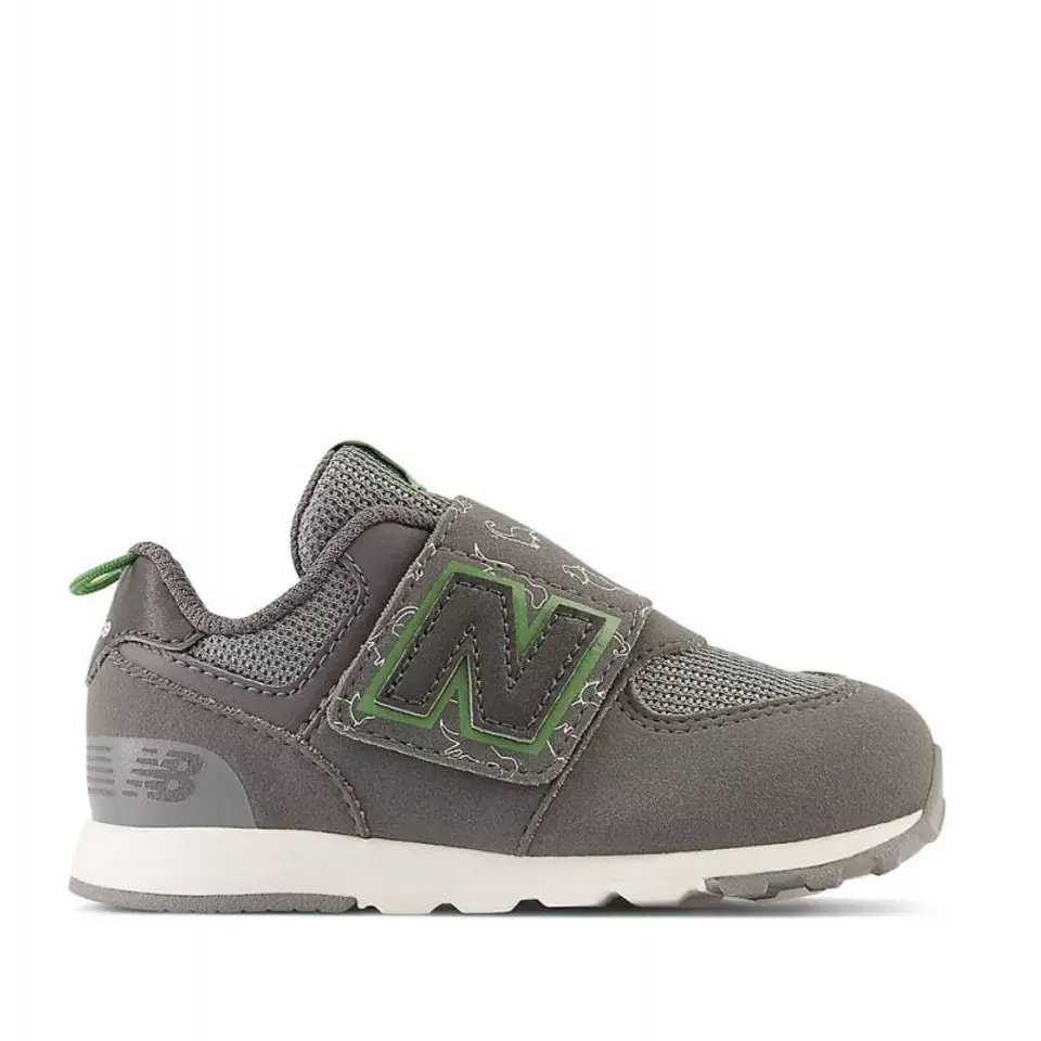 ⁨Buty New Balance Jr NW574 (kolor Szary/Srebrny, rozmiar 18.5)⁩ w sklepie Wasserman.eu