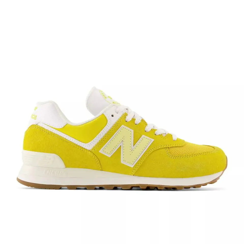 ⁨Buty New Balance U574 (kolor Żółty, rozmiar 43)⁩ w sklepie Wasserman.eu