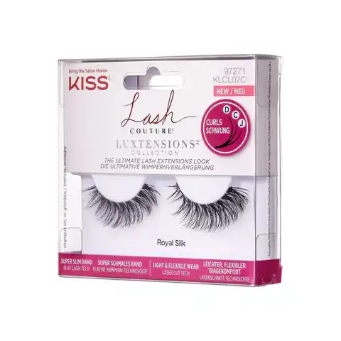 ⁨KISS Lash Couture Sztuczne rzęsy Luxtensions - Royal Silk 1op.⁩ w sklepie Wasserman.eu
