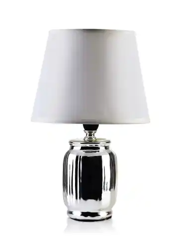 ⁨LETI SILVER Lampa stołowa 8x8xh28cm⁩ w sklepie Wasserman.eu
