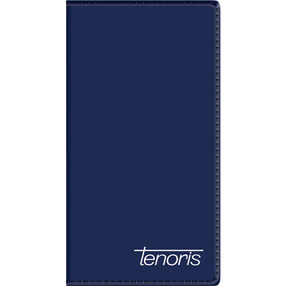 ⁨Kalendarz TENORIS notesowy N2 102x193mm 2026 TELEGRAPH⁩ w sklepie Wasserman.eu