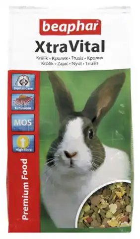 ⁨BEAPHAR XTR RABBIT 1KG - karma dla królików⁩ w sklepie Wasserman.eu