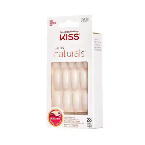 ⁨KISS Salon Sztuczne Paznokcie Naturals - Walk on Air 1op.(28szt)⁩ w sklepie Wasserman.eu